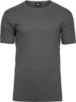 Men's Interlock T-shirt met korte mouwen Powder Grey - S