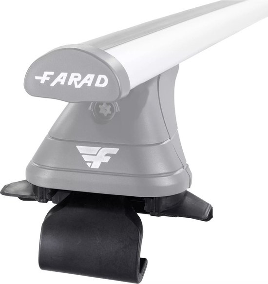 Galeries de toit adaptées aux barres de toit ouvertes Subaru Justy 2003 à 2007 - Aluminium - Capacité de charge 100 kg - Merk Farad