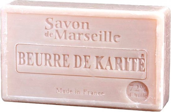 Natuurlijke Marseille zeep Shea Butter - 100 g (3 stuks) - M