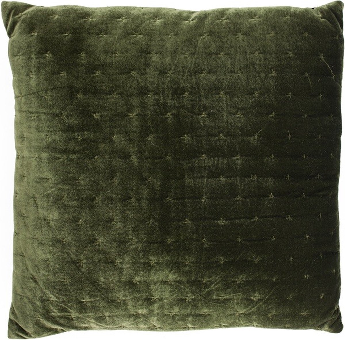 HomeBound by KY | Kussen velours groen | 45x45cm | kussen velours