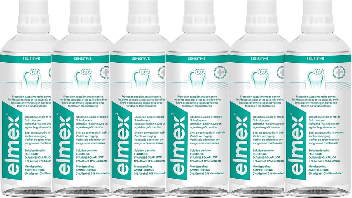 Goedkoopste 6x Elmex Mondwater – Sensitive