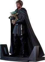 The Mandalorian - Premier Collection 1/7 Luke Skywalker & Grogu 25 cm
