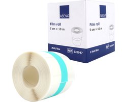 Abena Wondfolie op Rol - 1 Rol - Wondfolie Transparant - Geschikt voor tattoos - Ademend en Huidvriendelijke Wondverzorging - 5 cm x 10 meter