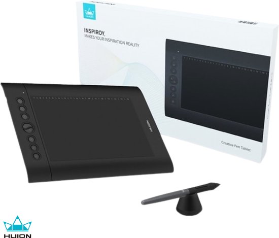 Huion H610 Pro V2 Vs Xp-pen Deco 01 Huion® H610 Pro V2 Tekentablet - 8192 niveaus - Drawing tablet - xp pen