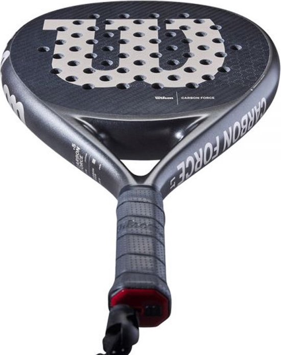 Vợt padel Wilson Carbon Force LT B0C9PYHB6L Grey màu xám