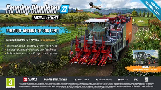 Farming Simulator 22 - Premium Edition - Xbox Series X & Xbox One, Jeux
