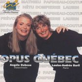 Angèle Dubeau, Louise-Andrée Baril - Opus Québec (CD)
