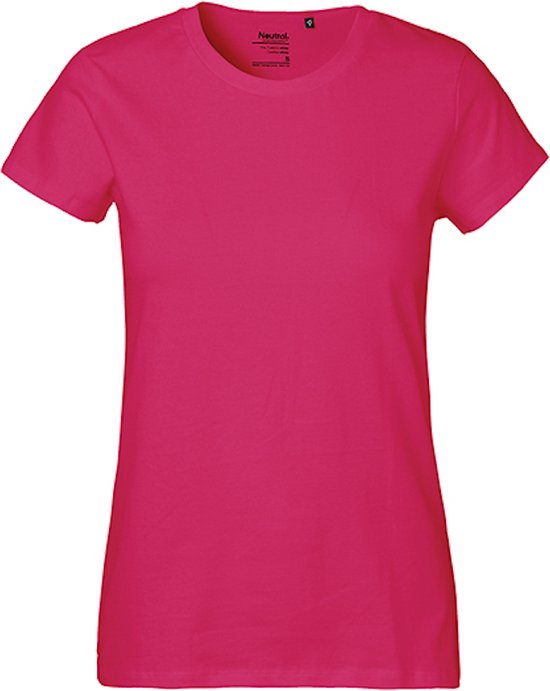 Ladies´ Classic T-Shirt met ronde hals Pink - S