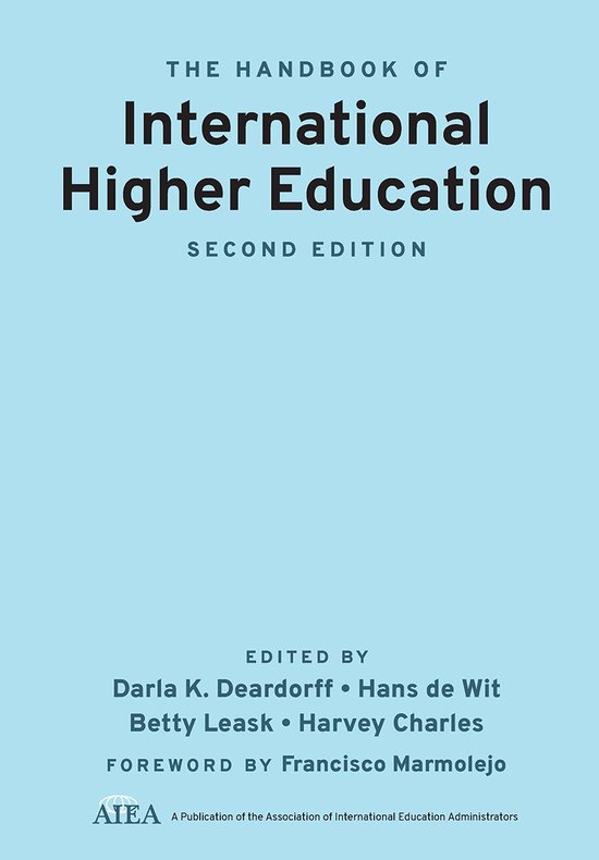The Handbook of International Higher Education - cover