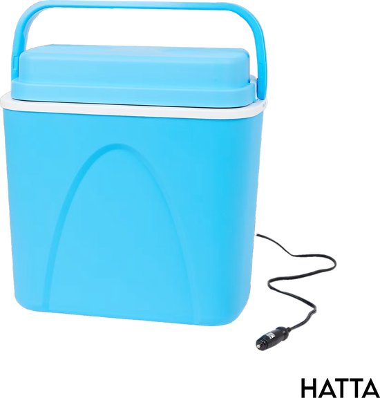 HATTA - Koelbox 22 Liter - Koelbox Elektrisch - 12v Autolader en 230v  Stopcontact -... | bol