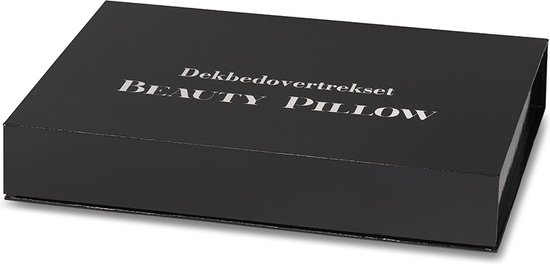 Set housse de couette Beauty Pillow ® - Noir 200x200/220