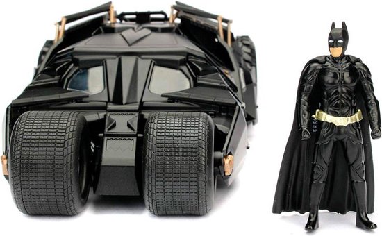 BATMAN - PACK BATMOBILE + FIGURINE BATMAN 30 CM - DC COMICS - Véhicule  Batmobile Et Figurine Articulée 30