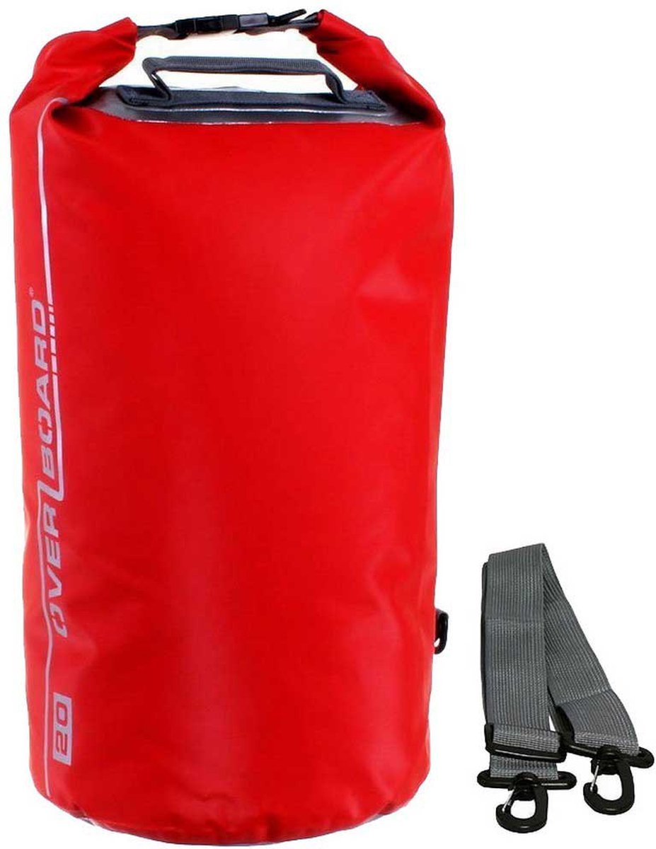 Overboard Tube Waterdichte Tas 20l Rood
