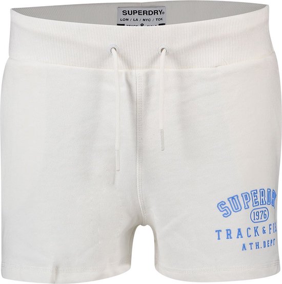 Superdry Pantalons Track&Field - Femme - Crème - S