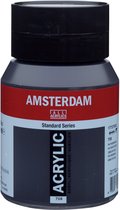 Peinture acrylique standard d'Amsterdam 500 ml 708 Gris Paynes