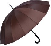 Juleeze Paraplu Volwassenen 60 cm Bruin Synthetisch