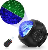 GoobiSales LED sterrenhemel projector - Galaxy projector - 21 verschillende kleuren - Met bluetooth - Nachtlamp - sfeerverlichting - Slimme timer - Incl. Afstandsbediening - Niet goed, geld terug garantie
