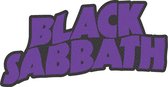 Black Sabbath - Logo Cut Out Patch - Paars