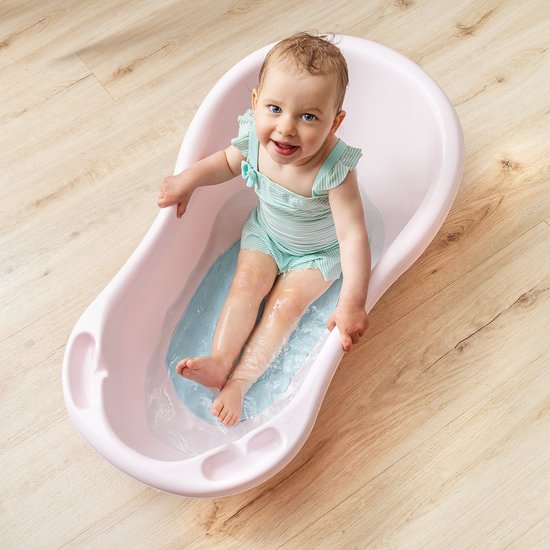 Vervallen Vertellen karakter Anti slip badmat - Badspullen - Reer - Bath mat - babybad mat - Blauw -  42x25 cm | bol.com