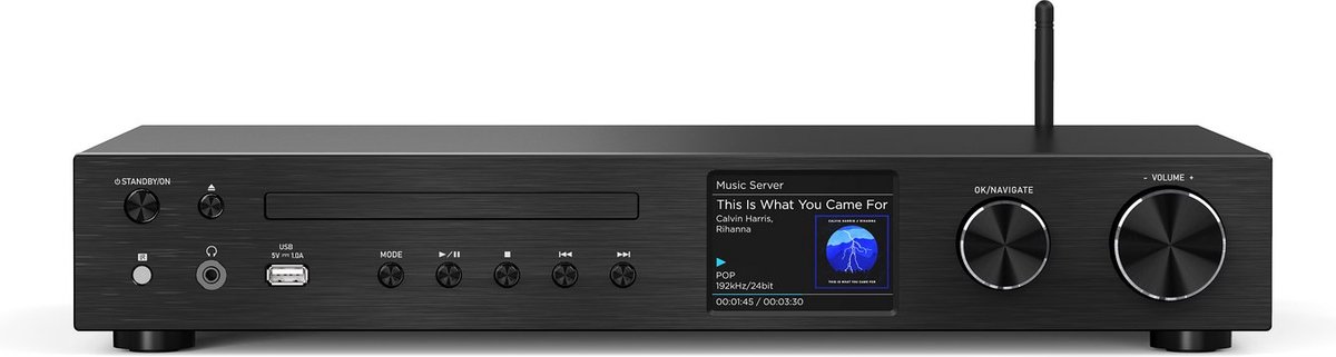 Soundmaster ICD4350SW - Stereo HiFi muziekcenter met internetradio, DAB+, CD/MP3, USB en Bluetooth