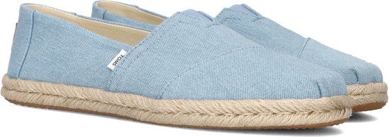 Toms Alpargata Rope Espadrilles - Dames - Blauw - Maat 36