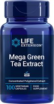 Mega groene thee-extract (100 capsules)