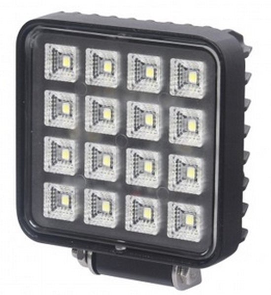 Lampe de travail LED avec interrupteur - 16 LEDS - 16 Watt - Lampe LED - Lampe  de chantier | bol