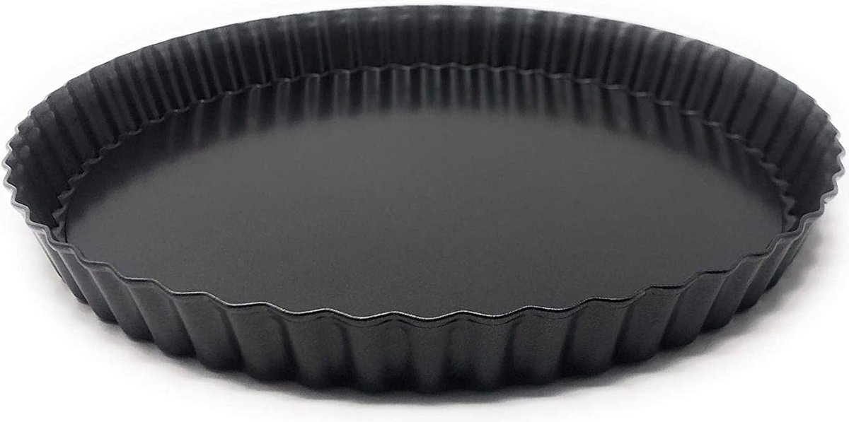 Bakvorm met anti-aanbaklaag, ronde taartvorm, springvorm met serveerbodem, koolstofstaal, Ø 20 x 10 cm, rood