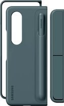 Origineel Samsung Galaxy Z Fold 4 Hoesje Standing Cover S-Pen Grijs
