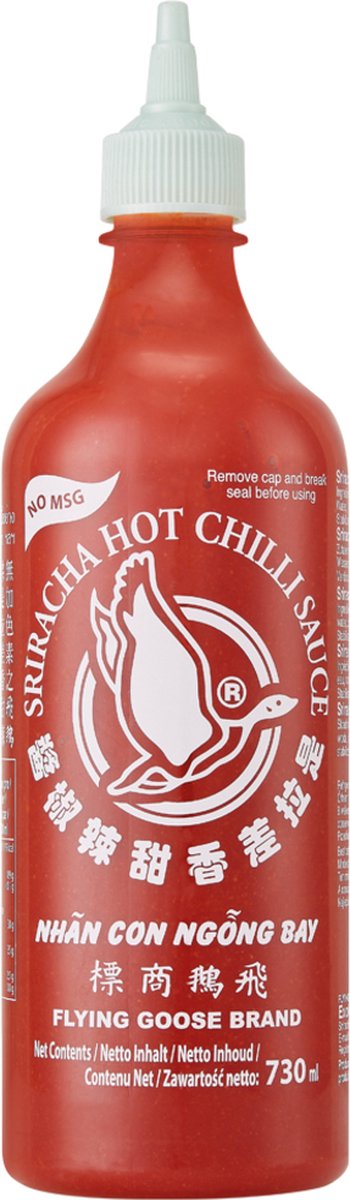 Flying Goose Srirachasaus (No MSG) 12 x 730 ml
