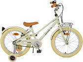 Vélo pour enfants Volare Melody - Filles - 18 pouces - Sable - Deux freins à main