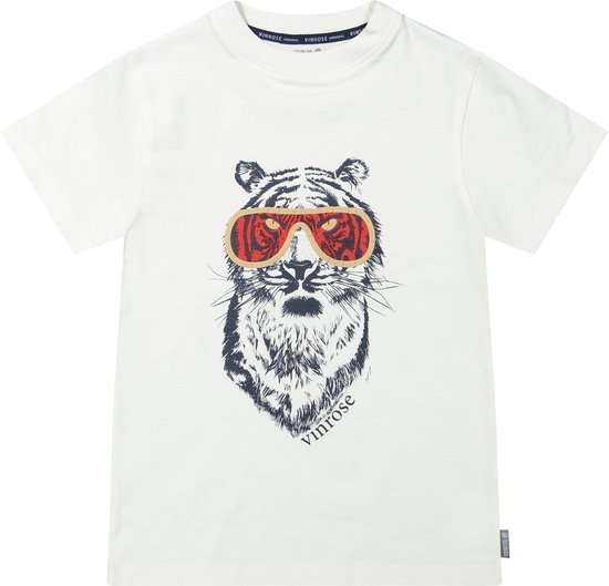 T-shirt avec imprimé - Blanc neige - Vinrose - taille 122/128