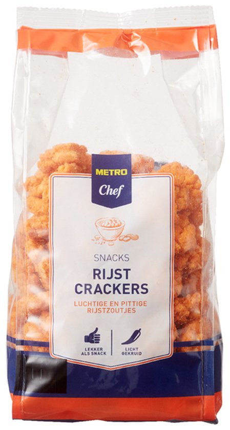 METRO Chef Rijstcrackers 4 x 325 gram