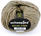 Scheepjes - Highlands - 504 Beige - set van 5 bollen x 50 gram