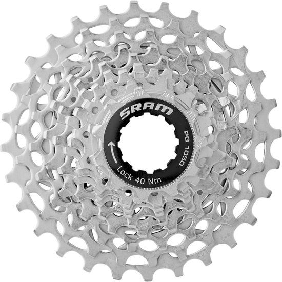 Cassette 10 vitesses Sram X7, Apex PG-1050 (11-28) - Pièce vélo Cassette 10 vitesses Sram X7, Apex PG-1050 (11-28) - Pièce vélo