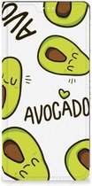 Mobiel Bookcase Valentijn Cadeautje Haar Motorola Moto G73 Smart Cover Hoesje Avocado Singing