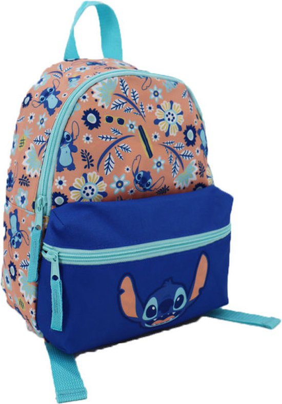 Mini sac à dos Disney Stitch avec double poches - Sacs à dos - Cartables -  sac d'école... | bol