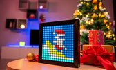 Digitale fotolijst - pixel art programma - led display - neon licht - licht decor