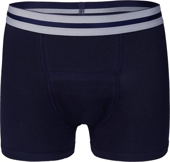 UnderWunder heren absorberend ondergoed – incontinentie urineverlies mannen - boxershort blauw - maat L