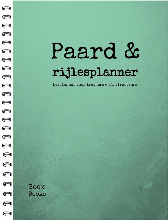 Paard & rijlesplanner