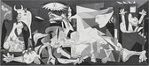 Kunstdruk Pablo Picasso - Guernica 100x50cm