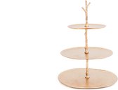 Housevitamin Etagere 3-layer Gold - 35x32x31cm