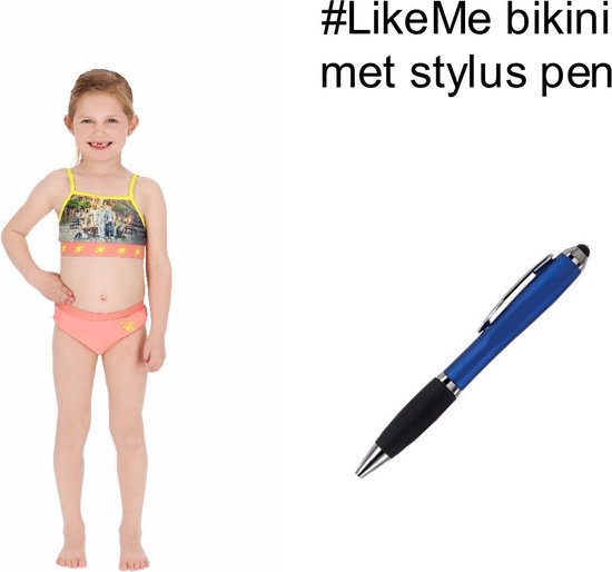 LikeMe - #LikeMe - Bikini. Taille 110/116 cm - 5/6 ans avec 1 Stylet.