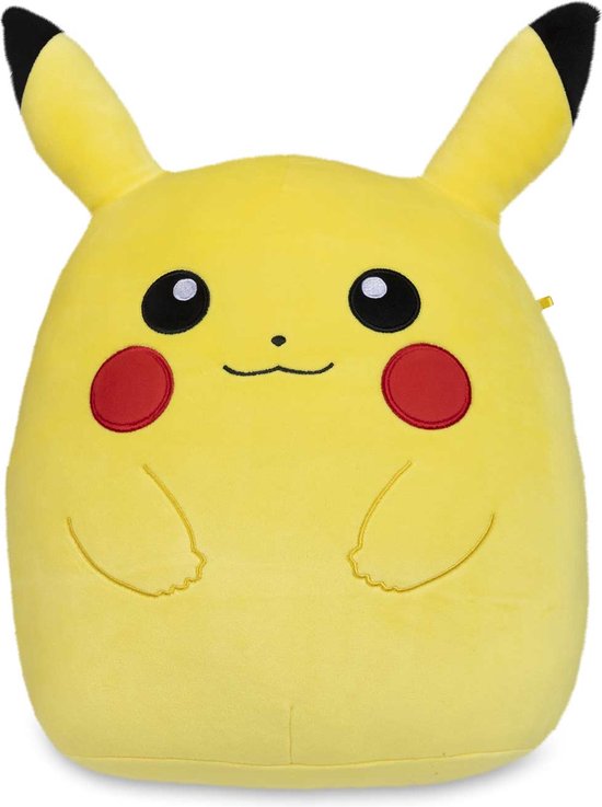 Pok mon Squishmallow Vague 1 Peluche g ante Pikachu 50cm bol