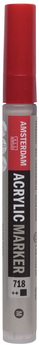 Amsterdam Acrylic Marker 4 mm Warmgrijs 718