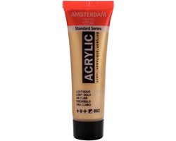 Acrylverf - 802 Lichtgoud - Amsterdam - 20 ml