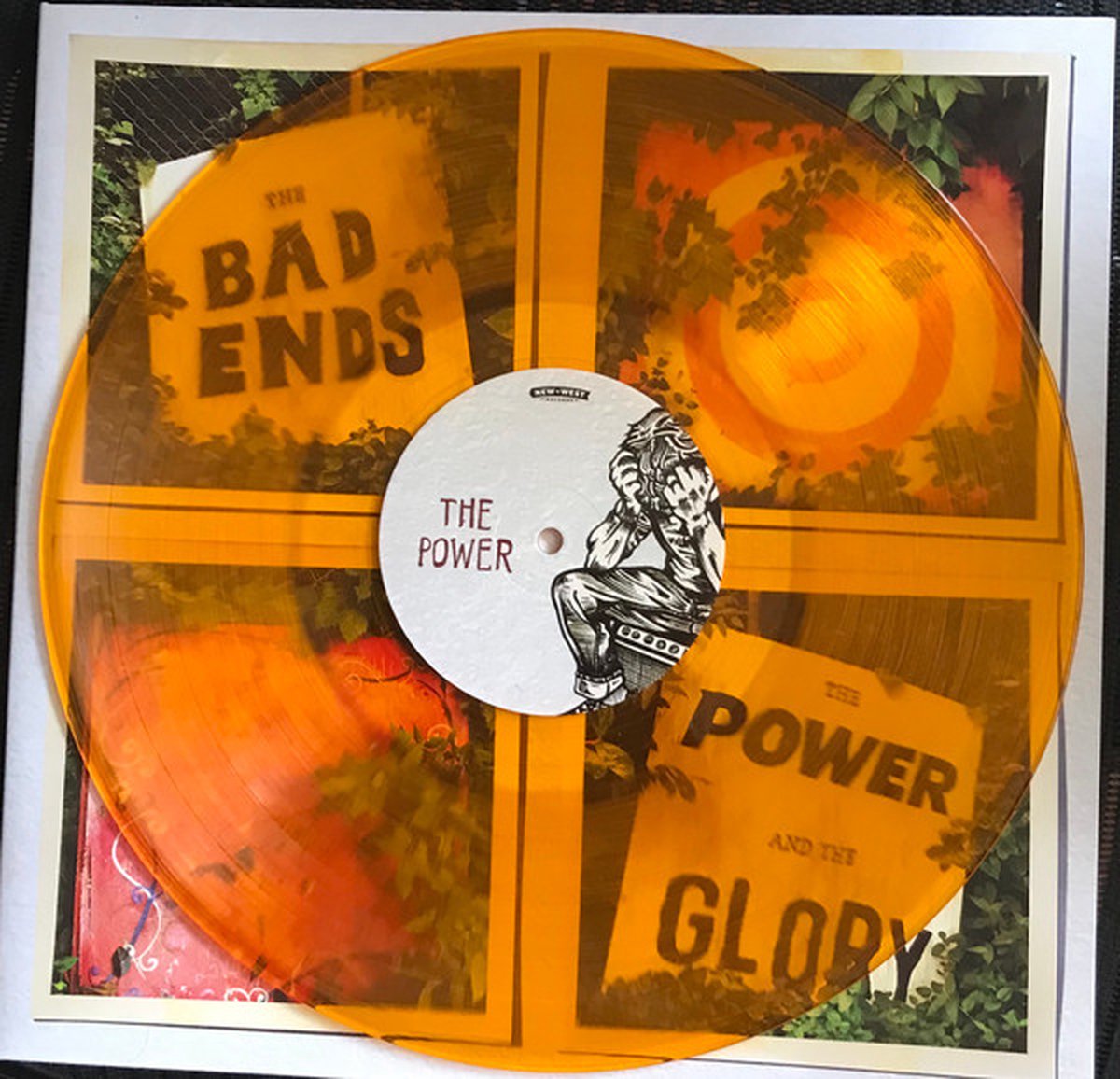 Bad Ends - The Power and the Glory (Autopgraphed & Printed on Orange Vinyl)