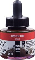 Amsterdam Acrylic Ink Fles 30 ml Omber Gebrand 409