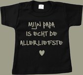 Chemise Vaderdag enfant - Mon papa est vraiment le plus gentil - Cadeau Vaderdag pour anniversaire papa - Taille 56