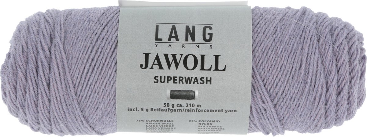 Lang Yarns Jawoll Superwash - 245 lila - Sokkenwol Garen